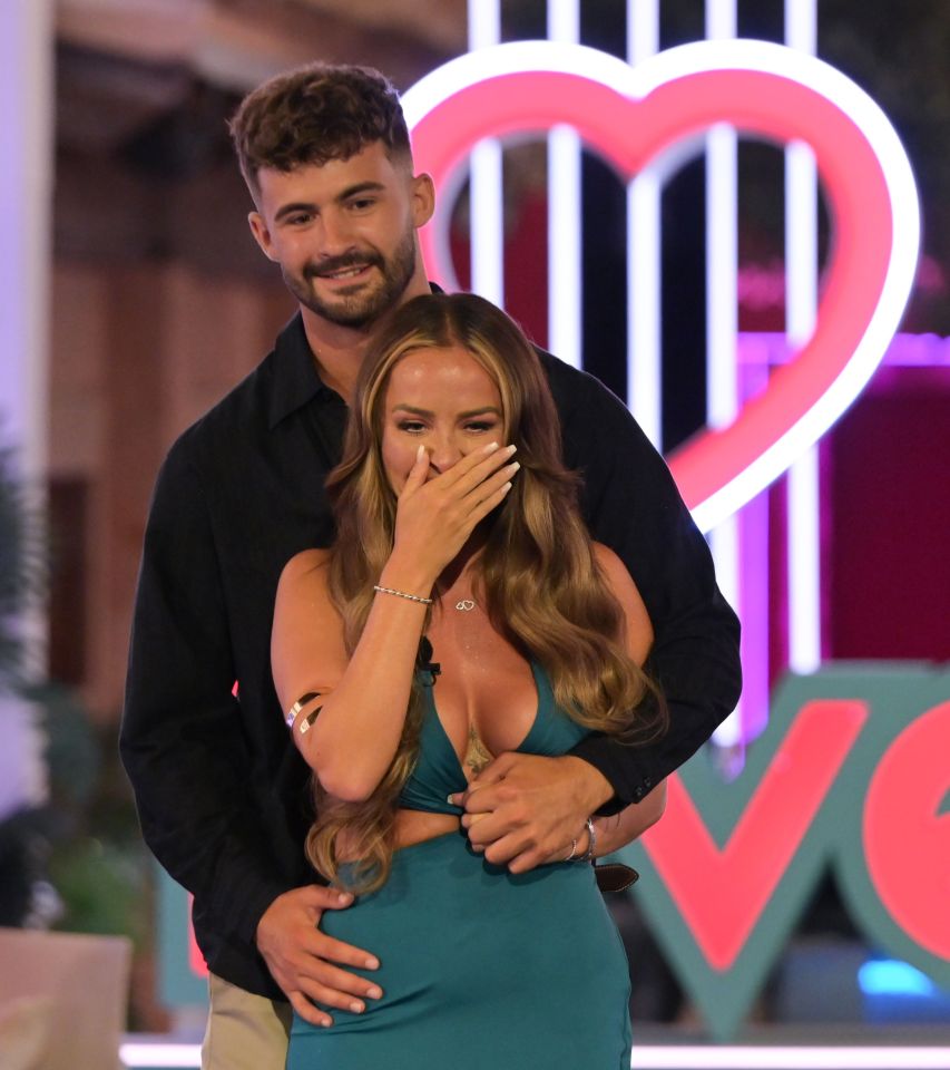 Nicole Samuels and Ciaran Davies came second on Love Island