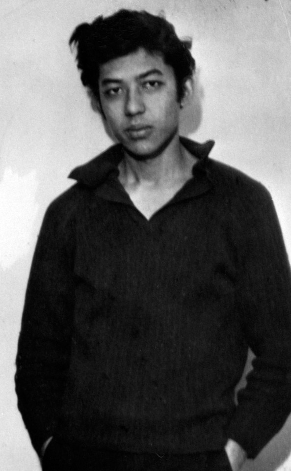 Nizamodeen Hosein in 1970, aged 22