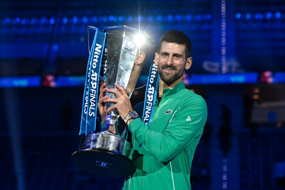 Novak Djokovic has won 24 Grand Slam titles in his life so far