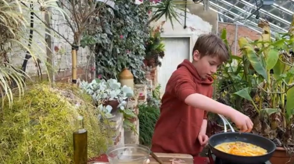 Jamie Oliver’s son Buddy has launched his own cooking show