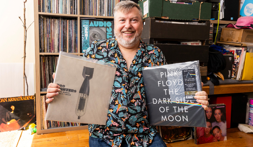 Mark, an avid vinyl lover, says a mistake led to them quadrupling their cash