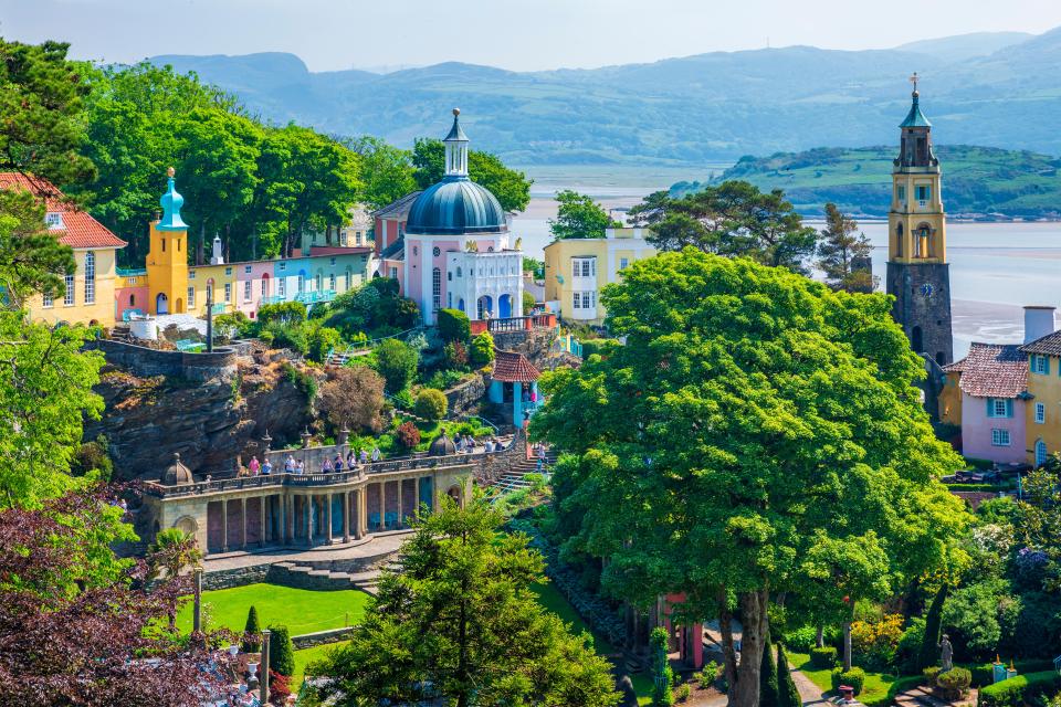 Portmeirion in Wales was the third most affordable town for a fish supper