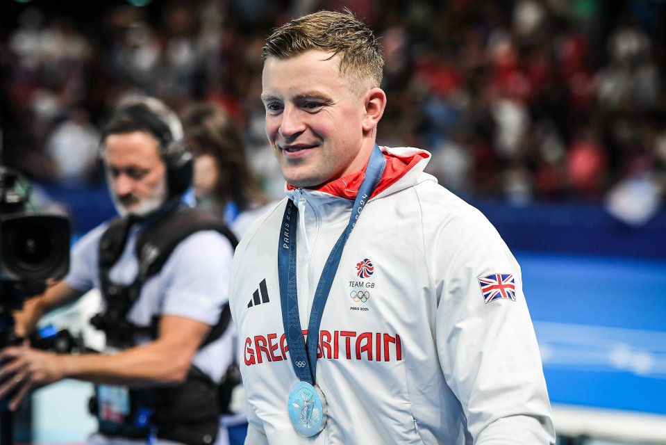 Adam Peaty won an Olympic silver medal last night