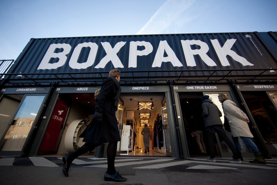 Shoreditch Boxpark first opened back in October 2011