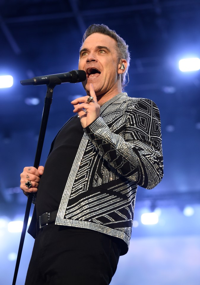 Robbie Williams will perform at Hyde Park this Saturday