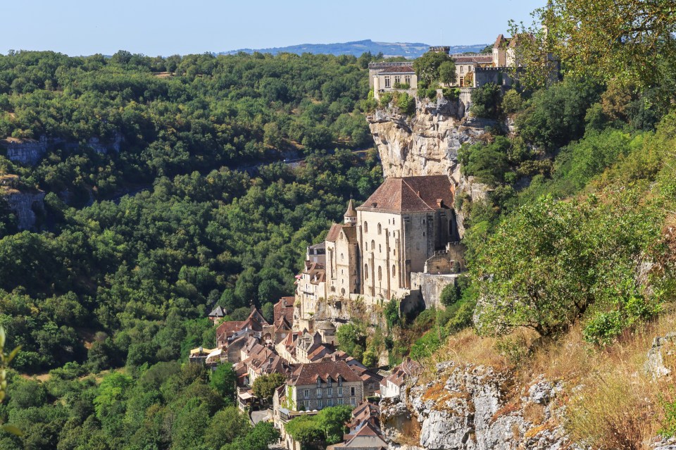 The sword was the main attraction of tiny French village of Rocamadour