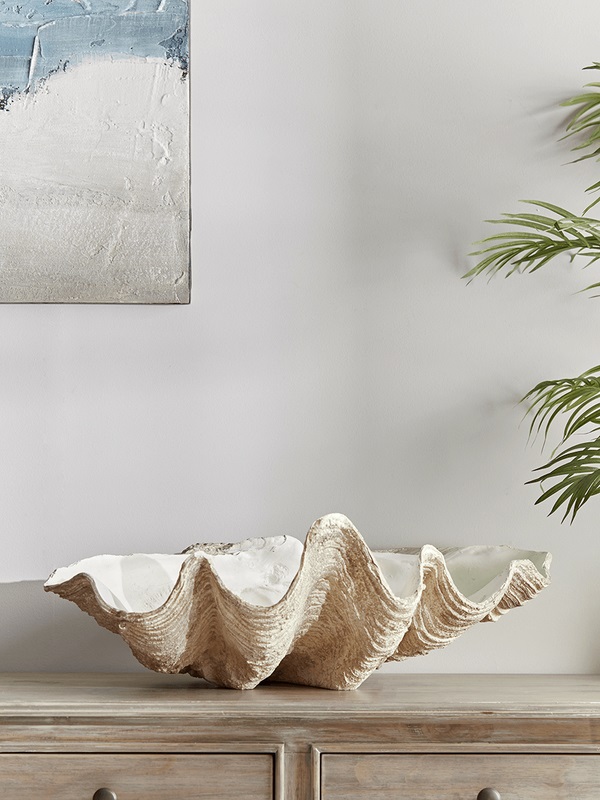 Shell out £275 for a giant faux clam shell from coxandcox.co.uk