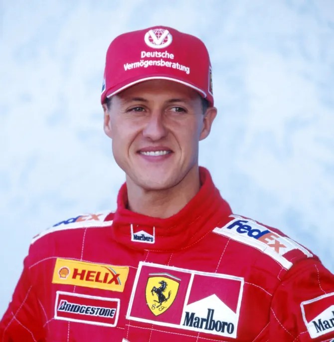 The alleged blackmail targeted Schumacher's family, say German cops