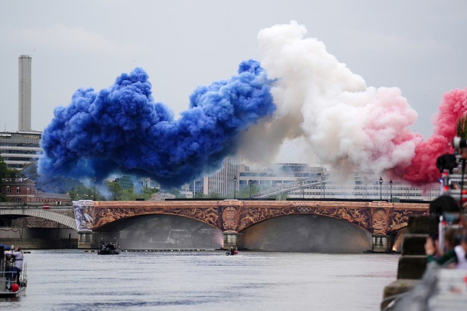 The French capital was awash in a party atmosphere