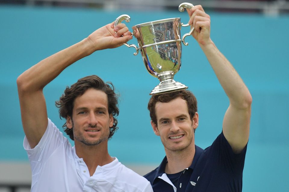 Murray, 37, won the Queen's doubles title alongside Feliciano Lopez