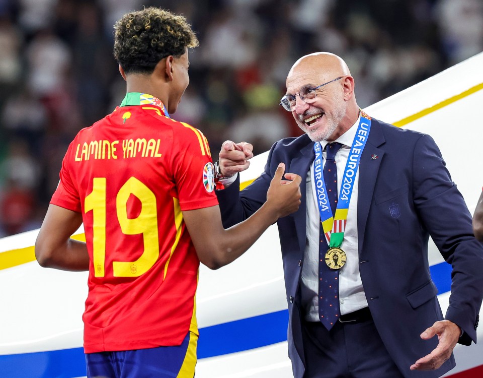 Yamal played 89 minutes as Spain beat England 2-1 in the final