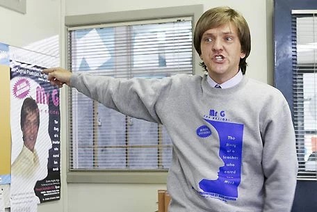 Daniel is a dead ringer for drama teacher Mr G in Summer Heights High