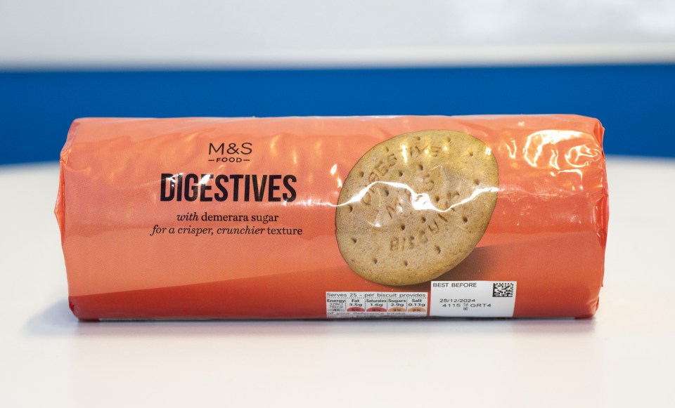 The posh retailer M&S' pack was a bit of a disappointment in terms of flavour