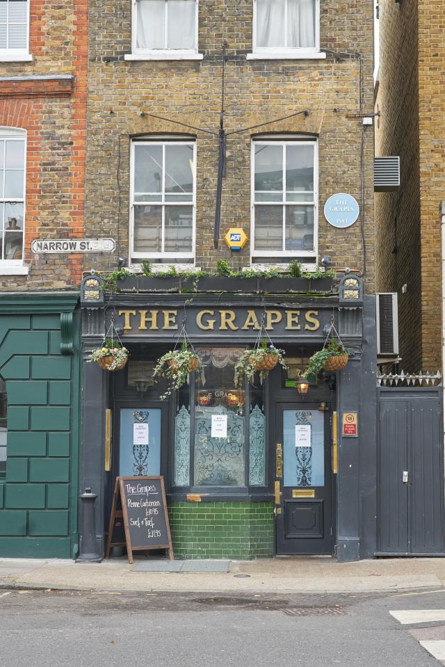 Sir Ian McKellen owns The Grapes in Limehouse