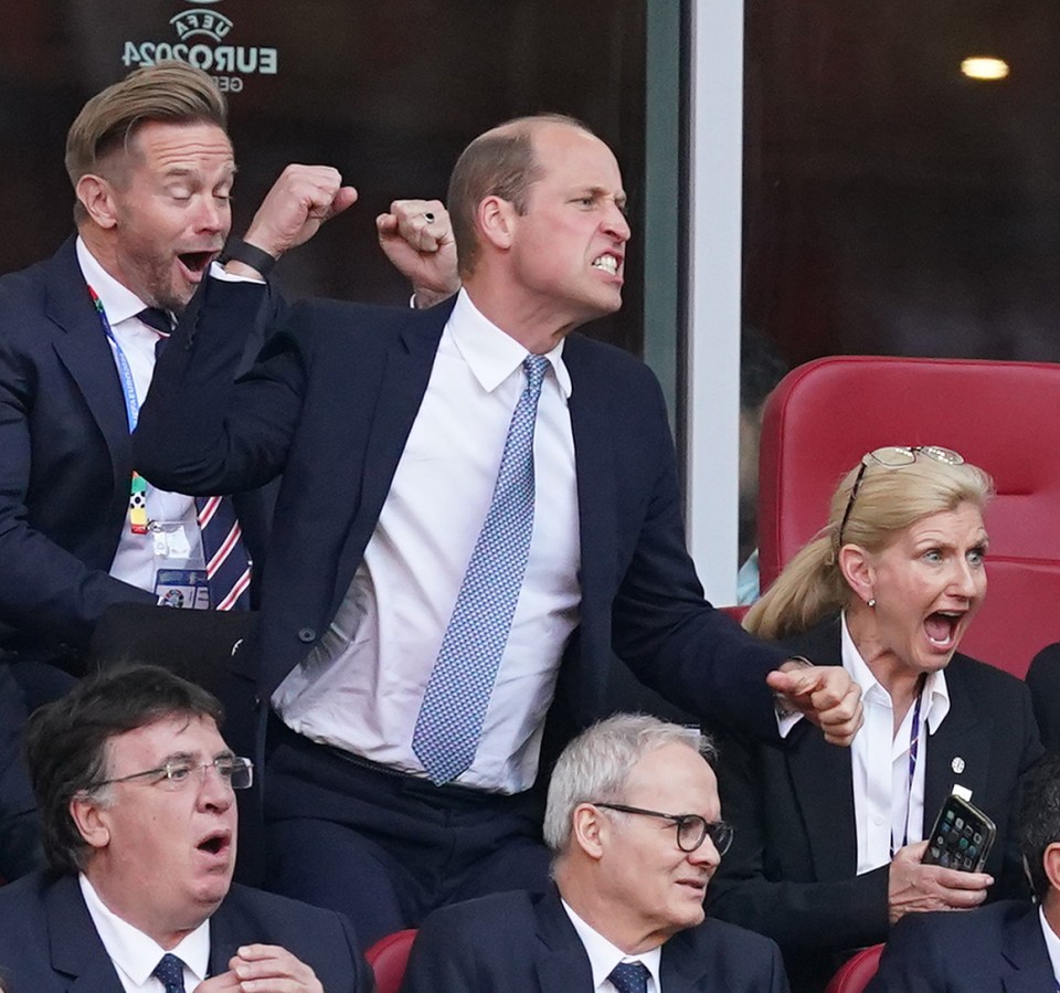 Prince William will be in Berlin for the Euro final on Sunday