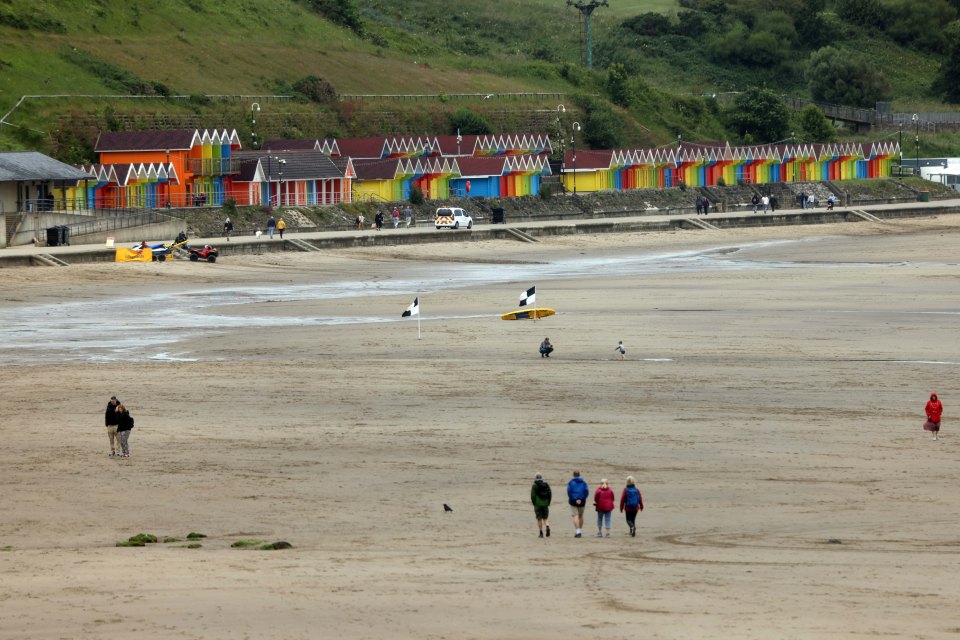 Scarborough is home to two sandy beaches