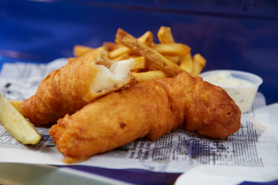 The research looked at 30 different UK locations for fish and chip prices