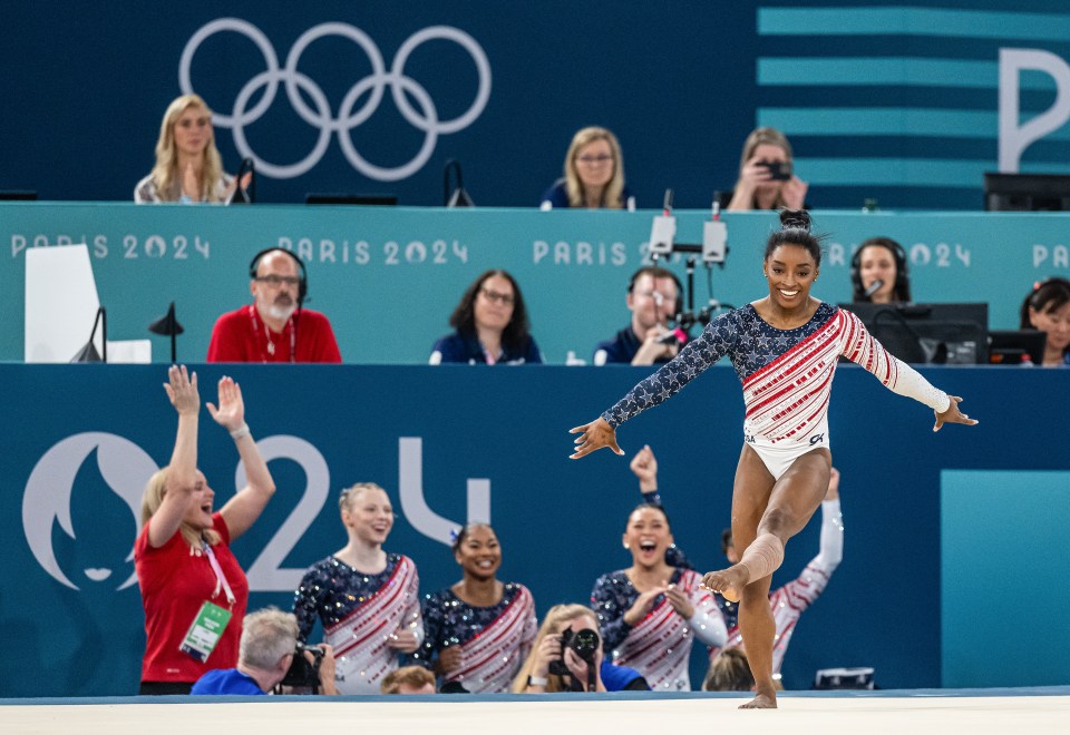 Simone Biles inspired the USA to glory