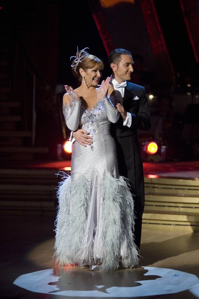 Stephanie Beacham danced with Vincent Simone on Strictly in 20017