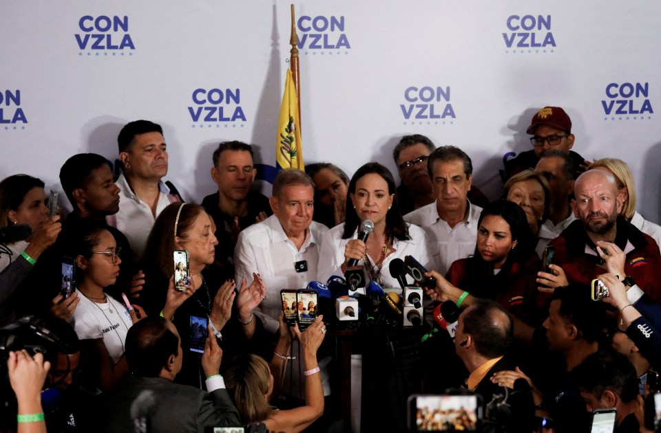 Venezuelan opposition leaders claimed they had won the election