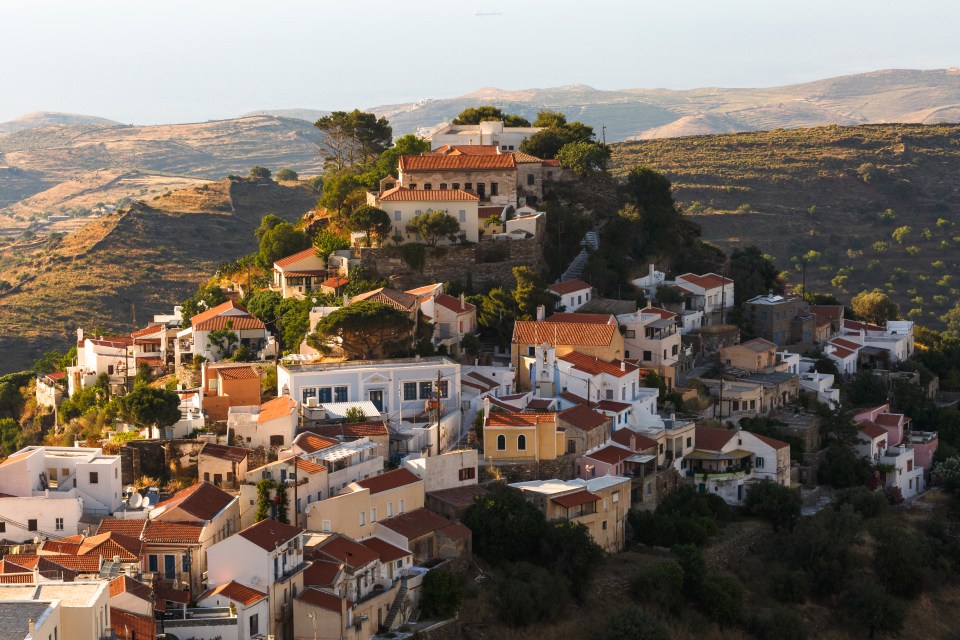 A lot of Athenians own second homes on the island