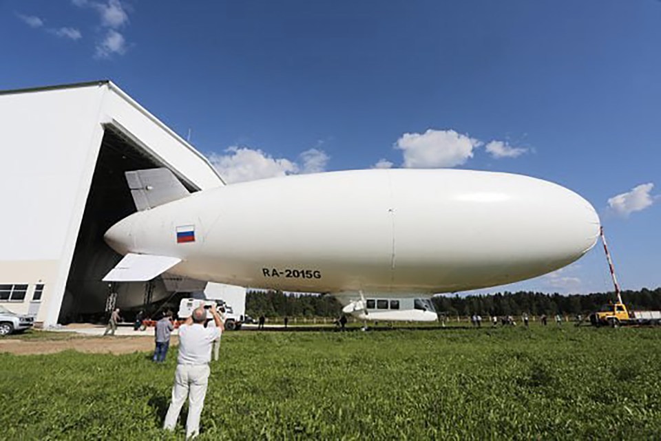 Blimps are a non-rigid airship without any internal structural framework