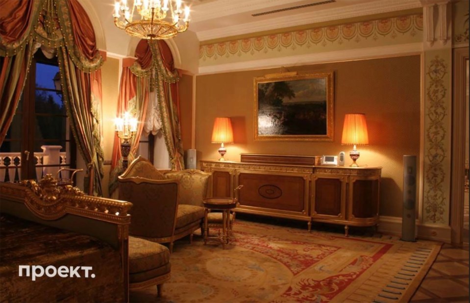 Vladimir Putin’s bedroom at Valdai residence