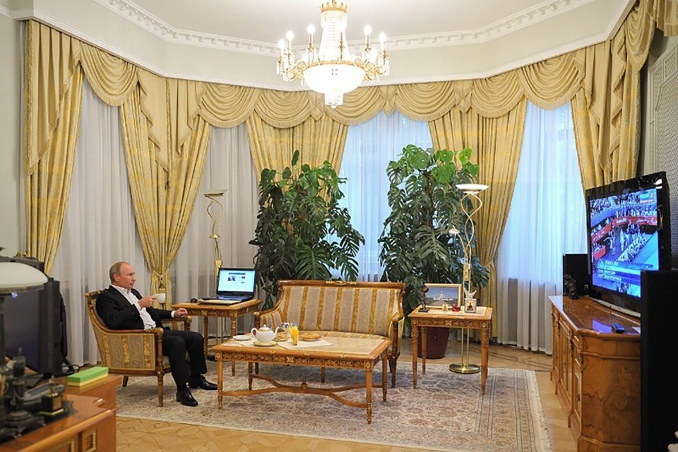 Putin also has the official residence Novo-Ogarevo, in Moscow region