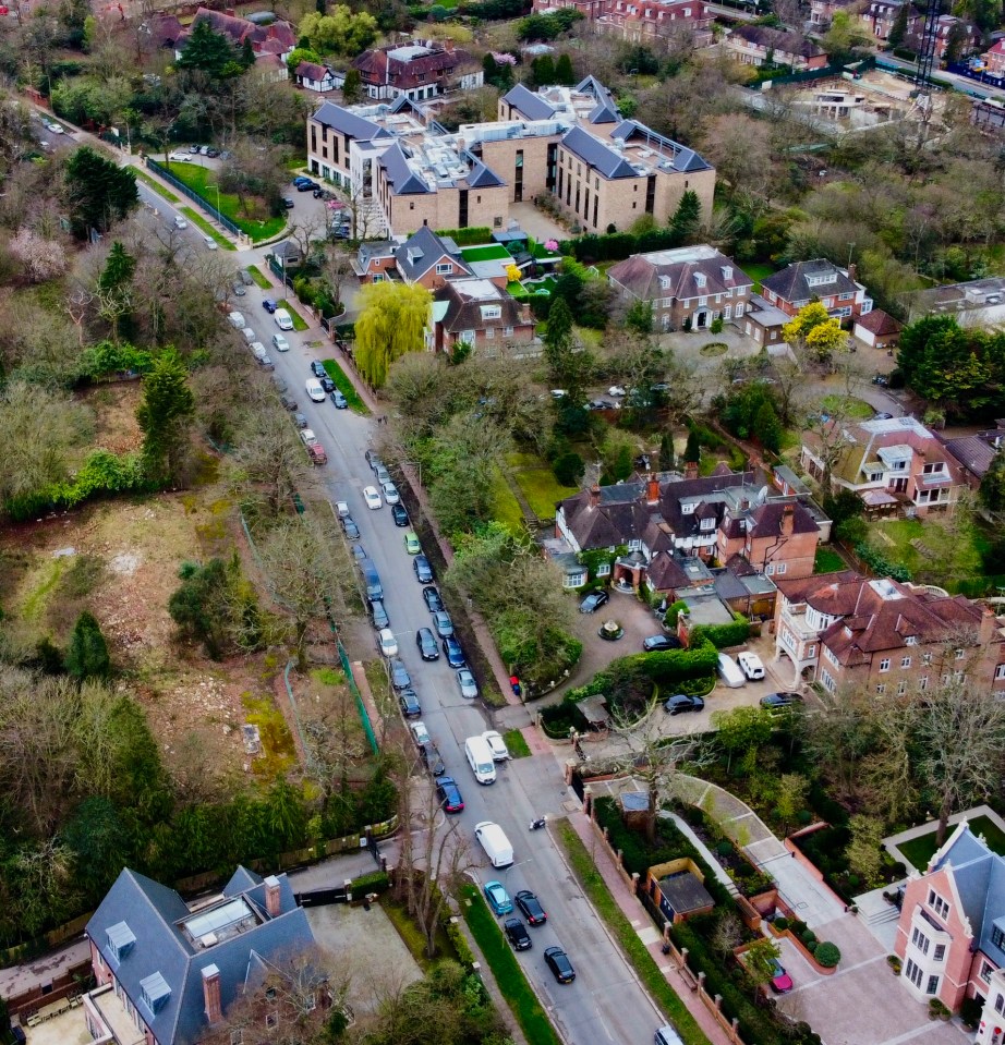 Houses on Bishop Avenue can range between a whopping £20-£50million