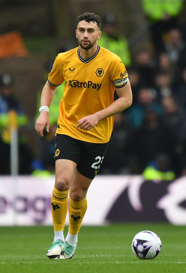 The defender completed a £40m transfer from Wolves this week