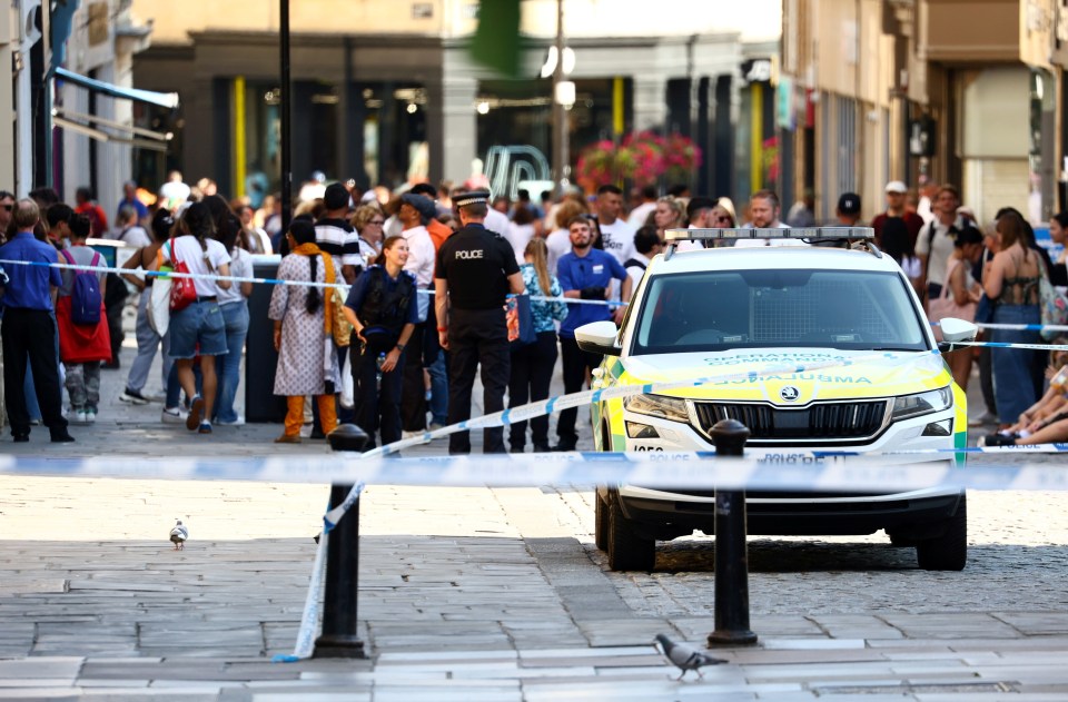 A number of people reportedly felt ill after they were approached by someone carrying a plastic bag