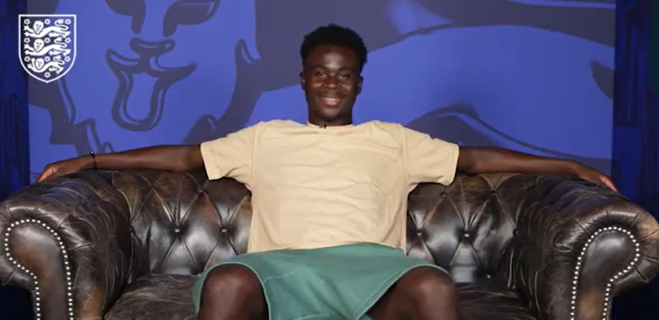 Bukayo Saka has explained his brilliant reaction to Ollie Watkins’ dramatic winner against the Netherlands