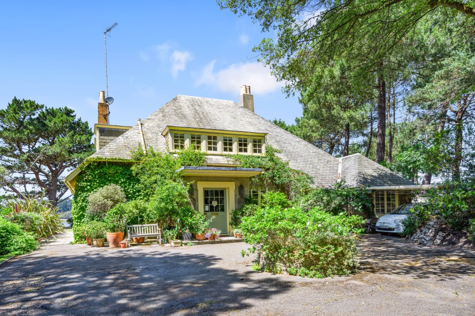 The Sandbanks property, dubbed 'the UK's most expensive', occupies a 1.4 acre corner plot