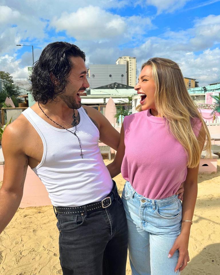 Graziano and Zara appeared to get on well during their time on the show