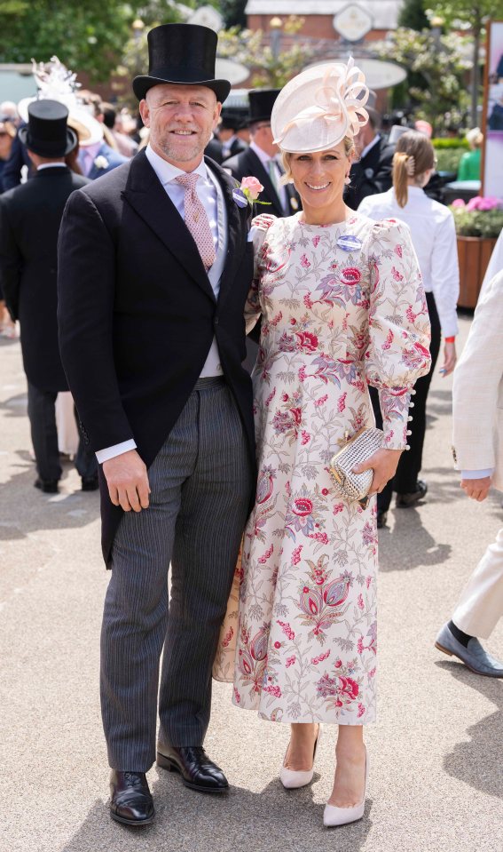 Zara and Mike looked sensational at Royal Ascot in June