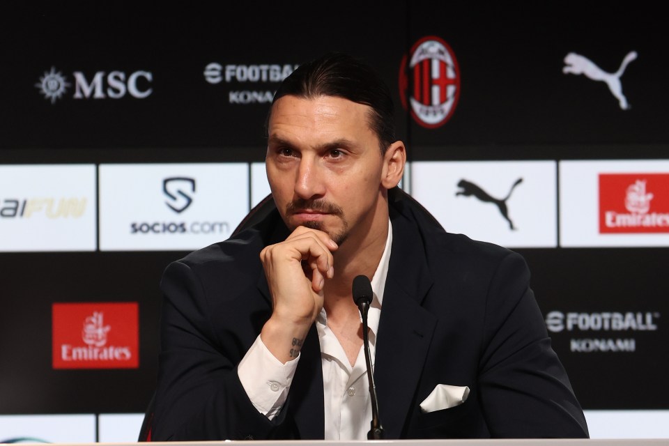 Ibrahimovic now works as a senior adviser at AC Milan