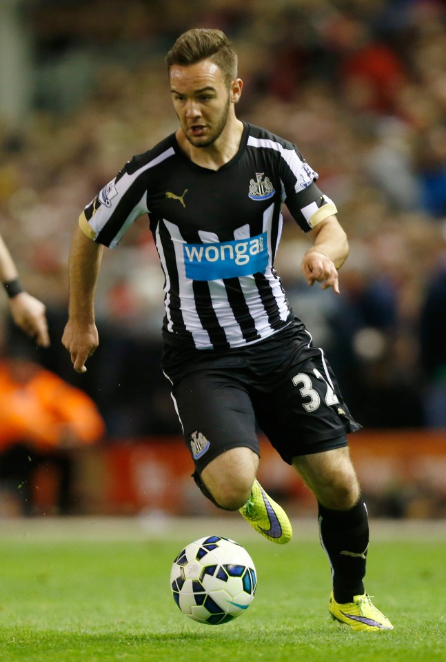 The boyhood Newcastle fan came through the academy into the first-team at St. James'