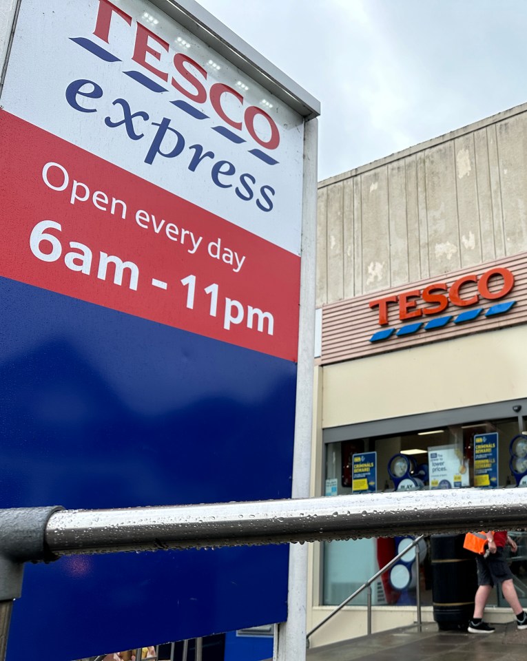 Kevin says he won't shop at the two Tesco stores again