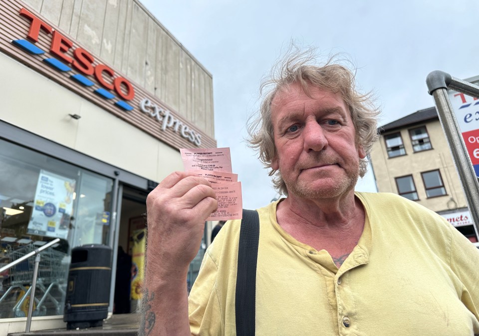 Kevin Layne, 63, won £140 in Saturday’s Lotto draw