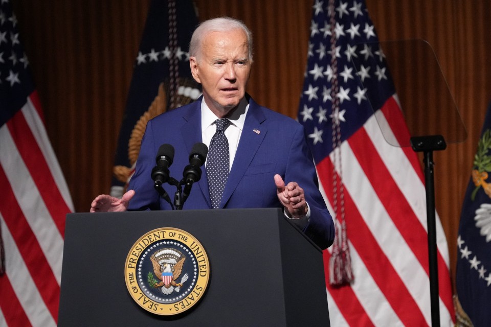 Biden deemed criticism of the vaccine and suggestions that the virus was created in a Chinese lab as unacceptable