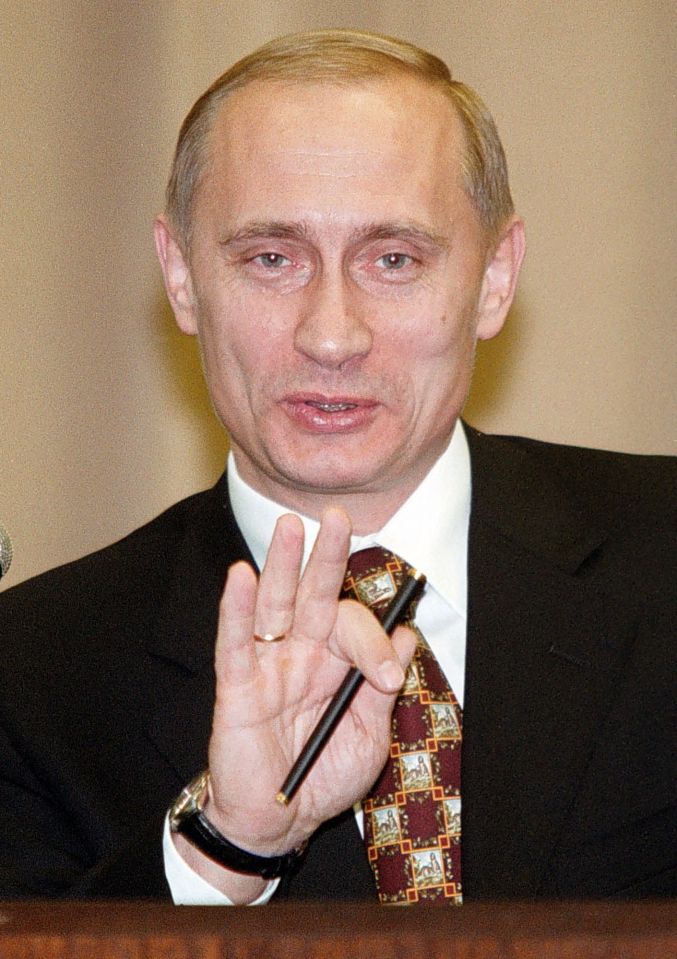 The Russian president used to have a more gaunt and slimmer look