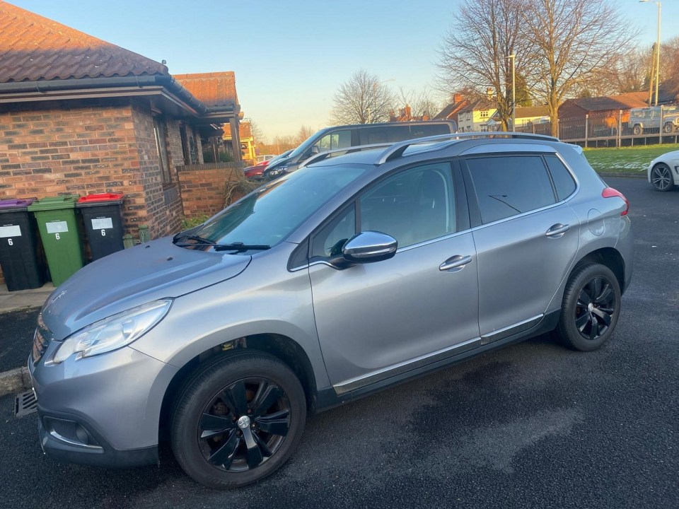 Gary handed his Peugeot 2008 to car dealer MotorservUK in Solihull West Mids