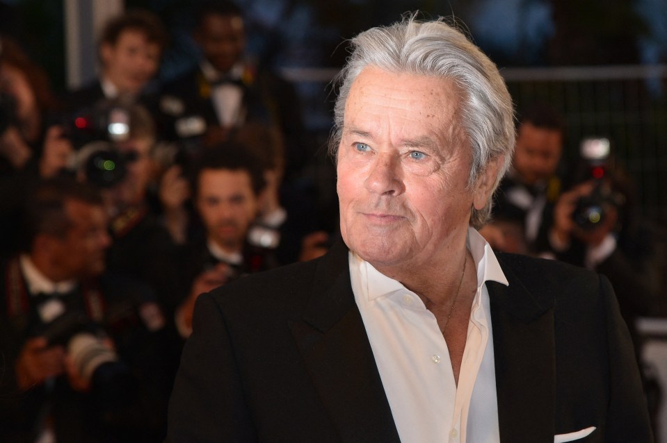 French film legend Alain Delon has sadly passed away