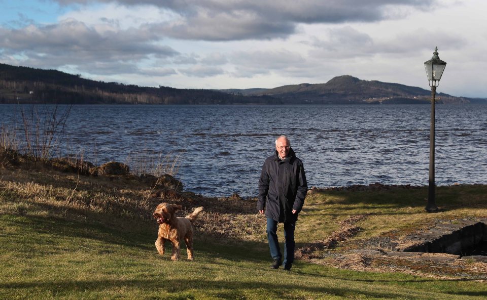 The 76-year-old had been too ill to go on his favourite walk