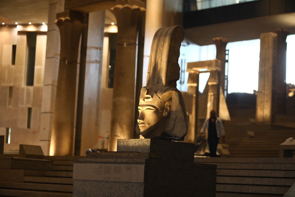 The ‘Grand Staircase’ at the Egyptian Museum set to feature many pharaonic artefacts