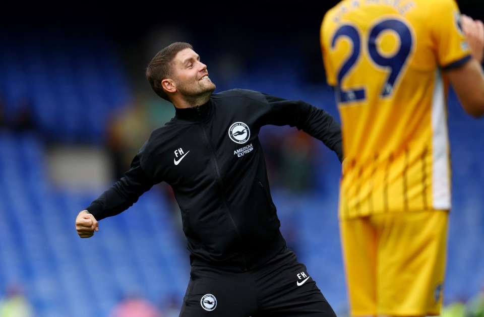 This was Fabian Hurzeler's first Premier League game as Brighton's manager