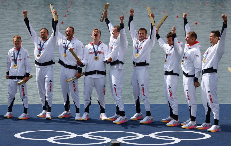 Team GB have returned to form in the rowing and finished with gold