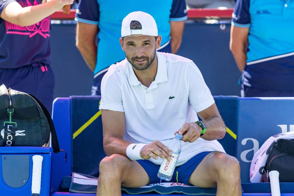 It's been reported that the reality star is dating Grigor Dimitrov