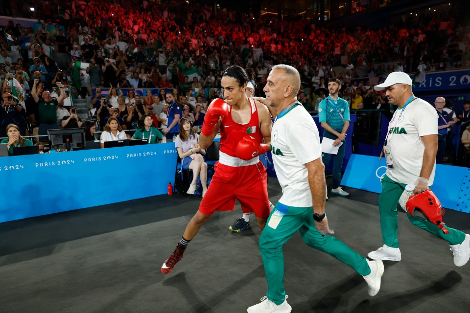 The Algerian received an amazing reception from the crowd