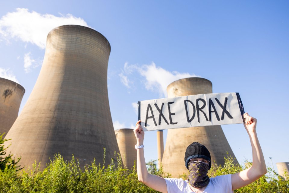 Drax power station sits right on top of a massive field of coal, so why not use that instead of the wrong sort of wood from Canada?